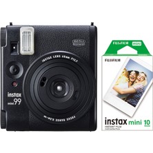 Fujifilm Instax Mini 99 Siyah Fotoğraf Makinesi + 10'lu Film