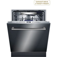 Siemens SN45EB01NT IQ500 Siyah Ankastre Bulaşık Makinesi