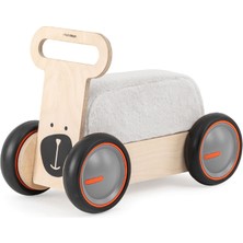 Mamatoyz Driveme Soft Oyuncak Depolu Ayı Figürlü Ahşap Yürüteç
