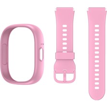 Wiky Watch 5 Plus Pembe Akıllı Saat Kasa Kordon Seti + Adaptör ve Şarj Kablosu