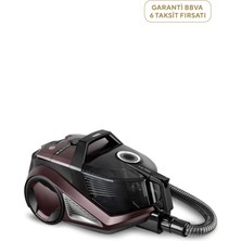 Fakir Filter Pro Bordeaux Toz Torbasız Elektrik Süpürgesi