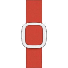 Bikordon Apple Watch Uyumlu 38/40/41 mm Radius Loop Coral Deri Akıllı Saat Kordon
