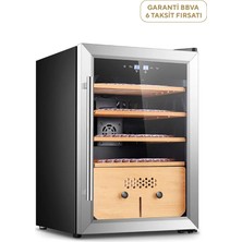 Berfmann Cedro 382 Puro Kapasiteli Elektronik Humidor Puro Dolabı