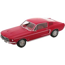 1:18 Kk Scale 1968 Ford Mustang Gt Fastback Kırmızı Model Araba