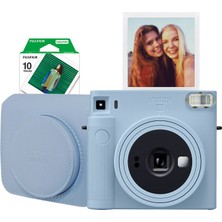 Fujifilm Instax Sq1 Buz Mavi Fotoğraf Makinesi ve Hediye Seti Özel Olaylar İçin Şık Stil