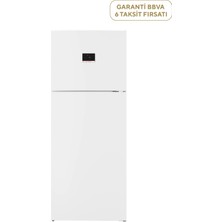 Bosch KDN76XWE1N Serie 4 Beyaz Üstten Derin Donduruculu Nofrost Buzdolabı Xl 542 Lt