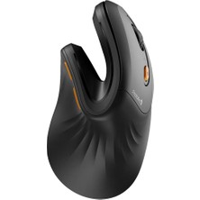 ProtoArc EM11 Nl Siyah Turuncu Kablosuz Ergonomik Dikey Mouse CP014943