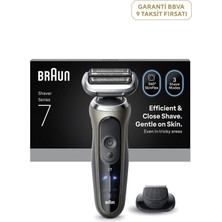 Braun Series 7 Hassas Düzeltici Başlık Islak ve Kuru Elektrikli Tıraş Makinesi 72-C1200S