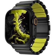 Bikordon Titaflex Apple Watch Ultra Uyumlu Shock Titanyum Akıllı Saat Kordon