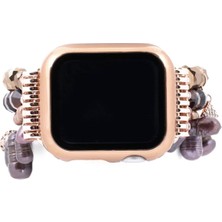 Gwelry Sparrow Stretchy 38/41 mm Apple Watch Uyumlu Kadın Akıllı Saat Kordon