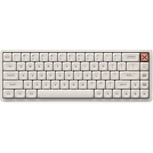 Iqunix MAGI65 Ochre White Rgb Kablosuz Hotswap Mekanik Gaming Klavye