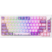 Akko Mod 007 He Pc Purple Melody Hall Effect Manyetik Switch Rgb Hotswap Mekanik Gaming Klavye