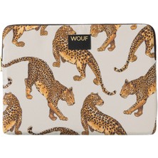 Wouf The Leopard Desenli 13" / 14" Laptop Kılıfı