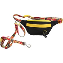 Pawlook Handsfree Free Bag Siyah Tasma Köpek Gezdirme Kayışı