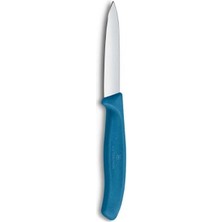 Swıss Classıc Soyma Bıçağı Düz 8cm,mavi Victorinox Std