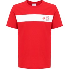 Lotto 6m ml Sprıt OF08 6fx Erkek T-Shirt A102721271 Kırmızı