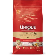 Unıque Unique Kısırlaştırılmış Kedi Maması Tavuklu 7 kg