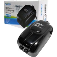 Sobo SB-8806 Akvaryum Hava Motoru Çift Çıkışlı Sessiz Air Pump