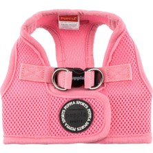 Puppia Soft Vest Pembe Küçük Irk Köpek ve Kedi Göğüs Tasması