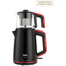 Fakir Tastea Siyah Kırmızı Çay Makinesi
