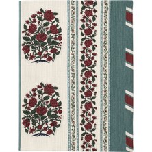 Uniqlooms Heaven Desenli Organik Saf Pamuk 4 Katlı Tek Kişilik Müslin Yatak Örtüsü 180 x 240 cm