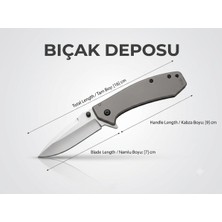 Bıçak Deposu Tepegöz Hakiki Çelik Cep Çakısı Katlanabilir Outdoor Avcı Çakı Kamp Bıçağı