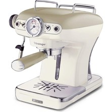 Ariete Vintage Espresso Bej Kahve Makinesi