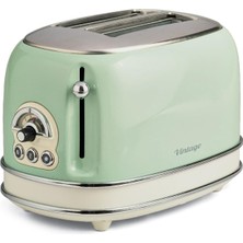 Ariete Vintage 2 Dilimli Yeşil Ekmek Kızartma Makinesi