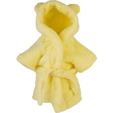 Moshiqa Baby Chick Sarı Köpek Bornozu