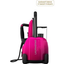 Laurastar Lift Plus Pembe 2200W 3.5 Bar Aktif 3D Taban Dms Teknolojisi Kesintili Buhar Buhar Kazanlı Ütü
