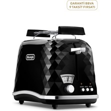 DeLonghi Brillante Ctj 2103.BK 2 Dilim Isı Ayarlı Ekmek Kızartma Makinesi