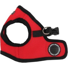 Puppia Soft Vest Kırmızı Air-Mesh Köpek Göğüs Tasması