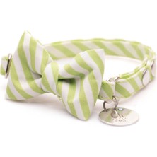 Gliparis Green Papyonlu Kedi Boyun Tasması