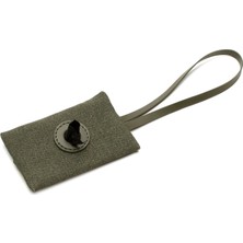 Zoe Pet Atelier Haki Deri Kanvas Köpek Ihtiyaç Çantası