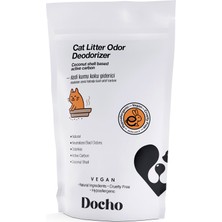Docho Hindistan Cevizi Kabuğu Bazlı Aktif Karbon Kedi Kumu Koku Giderici 400 G