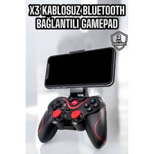 Eco Lounge X3 Gamepad Oyun Kolu Bluetooth Bağlantılı Gamestick Android Uyumlu