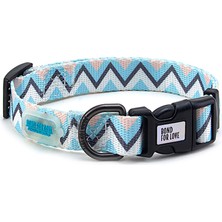 Spacedogs Ispet Wave Blue Köpek Boyun Tasması