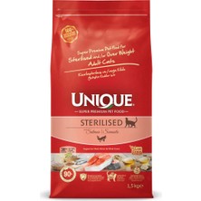 Unıque Unique Kısırlaştırılmış Kedi Maması Somonlu 1,5 kg