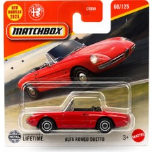 Matchbox Alfa Romeo Duetto 2025 1:64 Die-Cast Metal Model Araba Mattel 60125 Koleksiyon