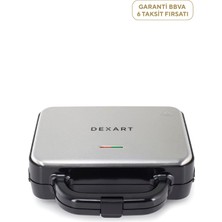 Dexart Quicksnack Waffle ve Tost Makinesi K-803