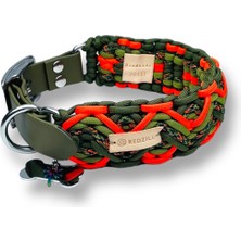 Redzill Faroe Orange Paracord Köpek Boyun Tasması