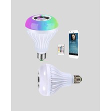 Eco Lounge Bluetooth Hoparlörlü LED Ampul – 12W Enerji Tasarruflu