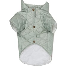 Minty Green Puffer Küçük Irk Köpek Mont