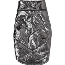 Sparkling Grey Küçük Irk Köpek Puffer Yelek