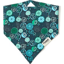 Hypet Fashion Lime Pamuklu Yeşil Köpek Bandana