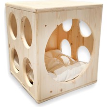Pawy Meowbox Küçük Irk Köpek ve Kedi Yatağı