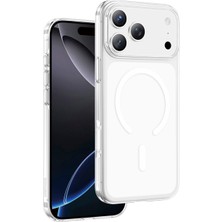 Keephone X-Crystal Slim iPhone 17 Pro Max Şeffaf Magsafe Uyumlu Telefon Kılıfı