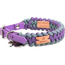 Redzill Paloma Paracord Lila Köpek Tasması