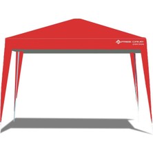 Freecamp Almeria AND1029 300X300CM Polyester Tente-Kırmızı