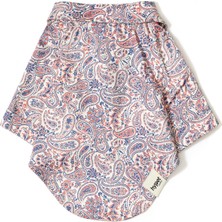 Hypet Fashion Paisley Pamuklu Çok Renkli Köpek Gömlek
